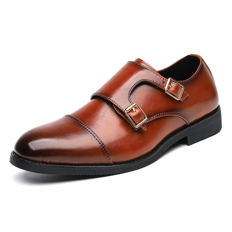 Stratton | Double Monk Dress Shoes