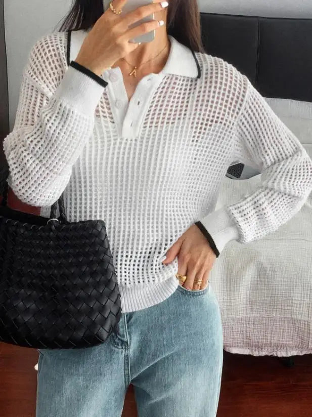 Paisley | Hollow Out Blouse