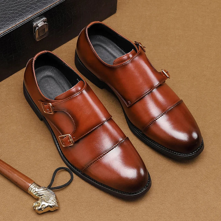 Stratton | Double Monk Dress Shoes