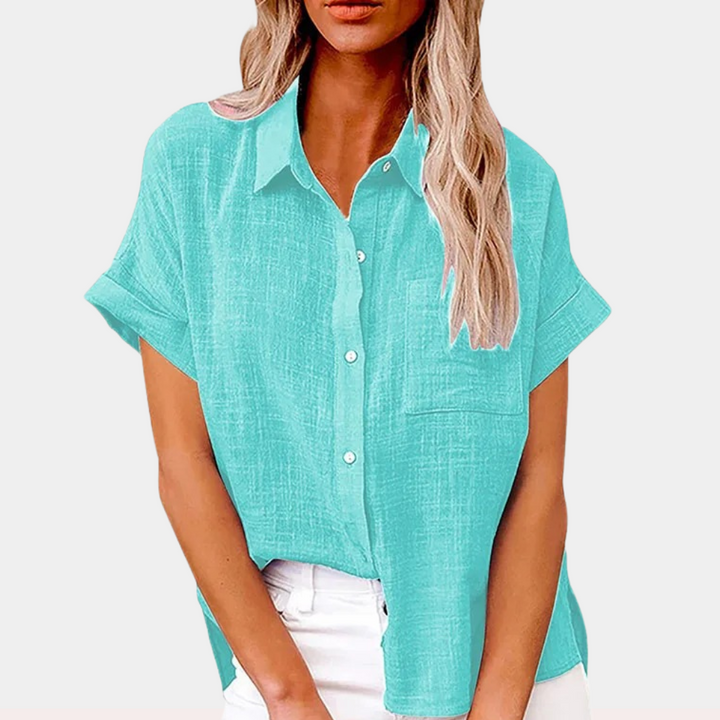Bella | Summer Button Blouse