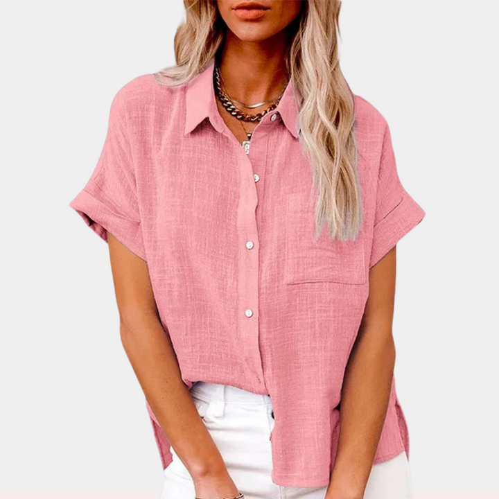 Bella | Summer Button Blouse