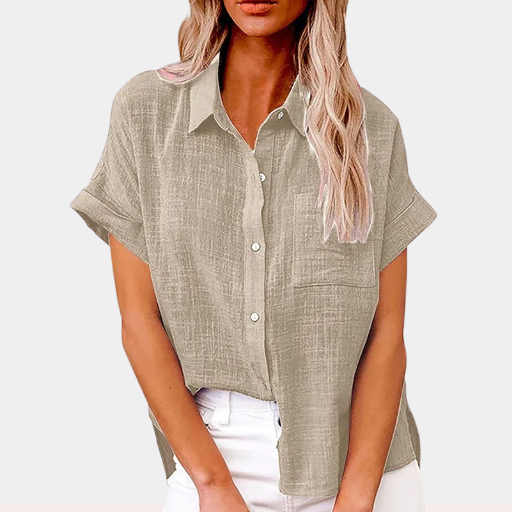 Bella | Summer Button Blouse