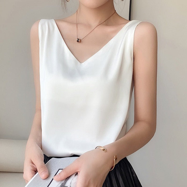 Lily | Women’s Classic Relaxed Fit Draped Tanks