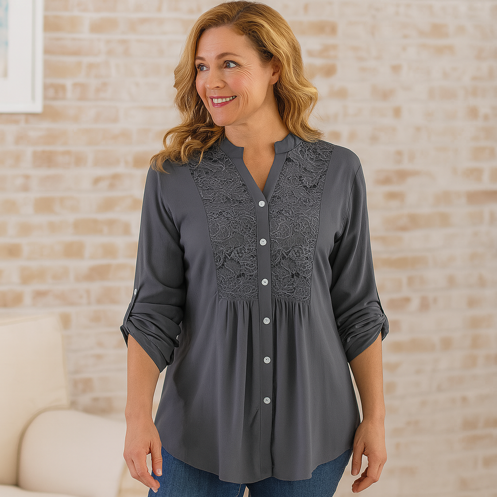 Lace | Detail Long Blouse